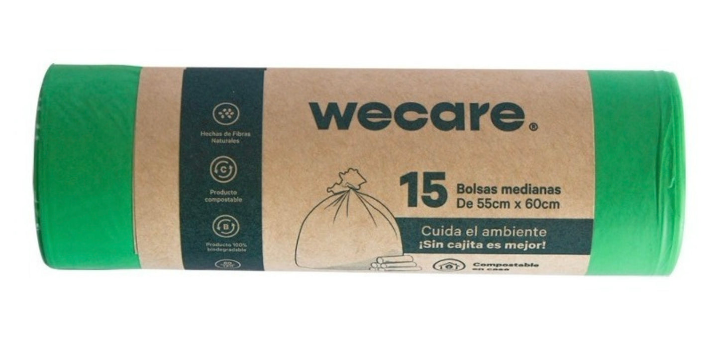 Bolsas Compostables y Biodegradables para Basura Medianas