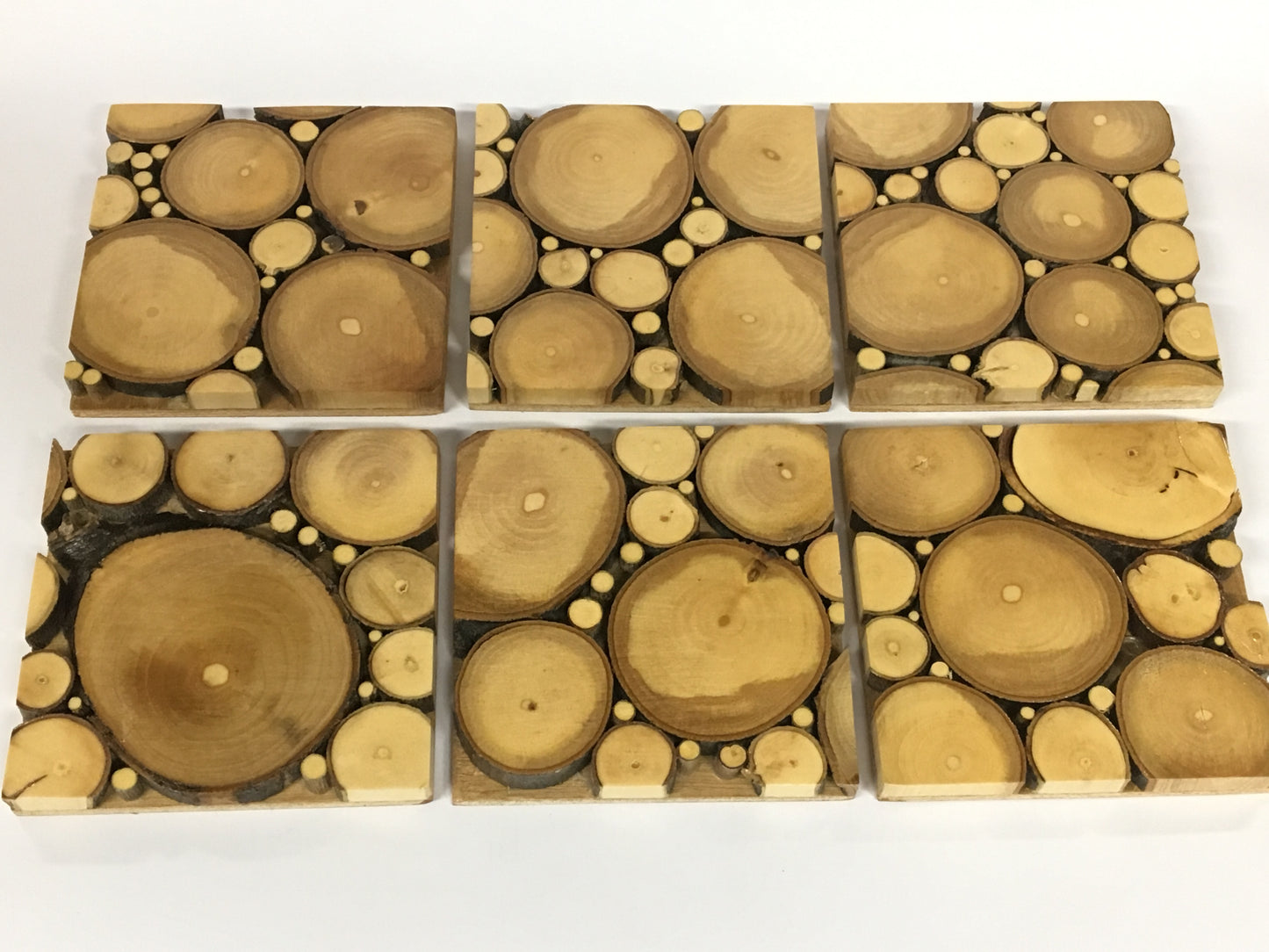 Portavasos de Madera.