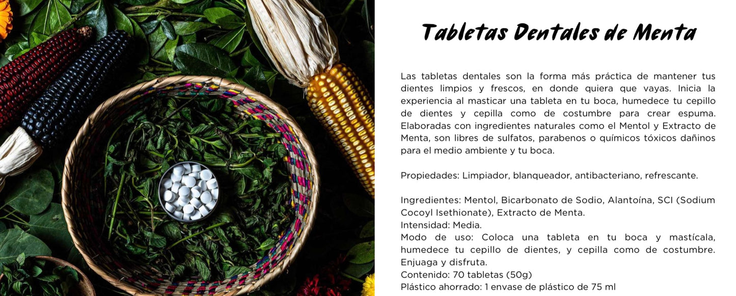 Tabletas Dentales