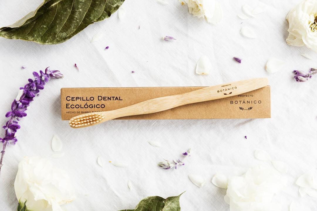 Cepillo de Dientes para Niños Biodegradable de Bambú