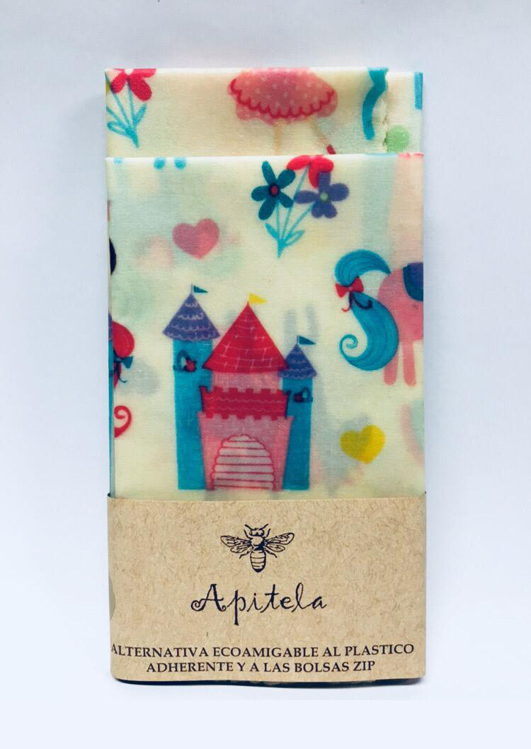 Telas Adherentes para Alimentos - Kit Infantil -Apitela