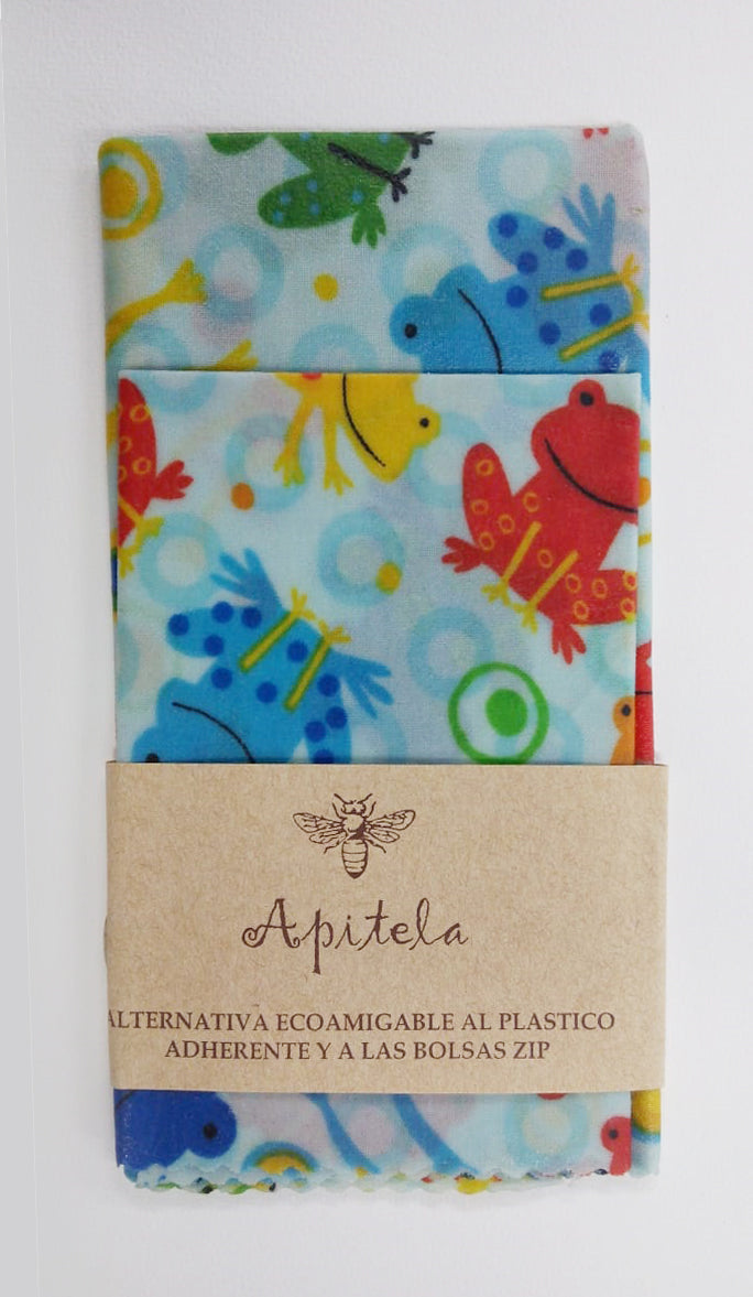 Telas Adherentes para Alimentos - Kit Infantil -Apitela