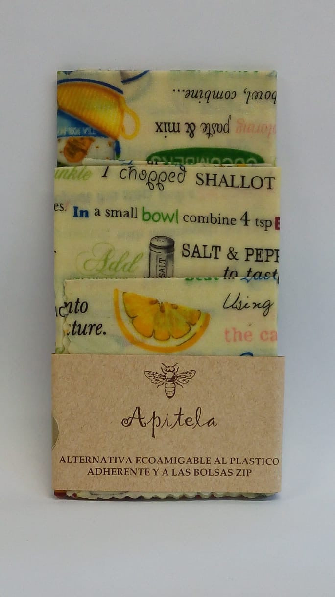 Telas Adherentes para Alimentos - Kit Inicial -Apitela