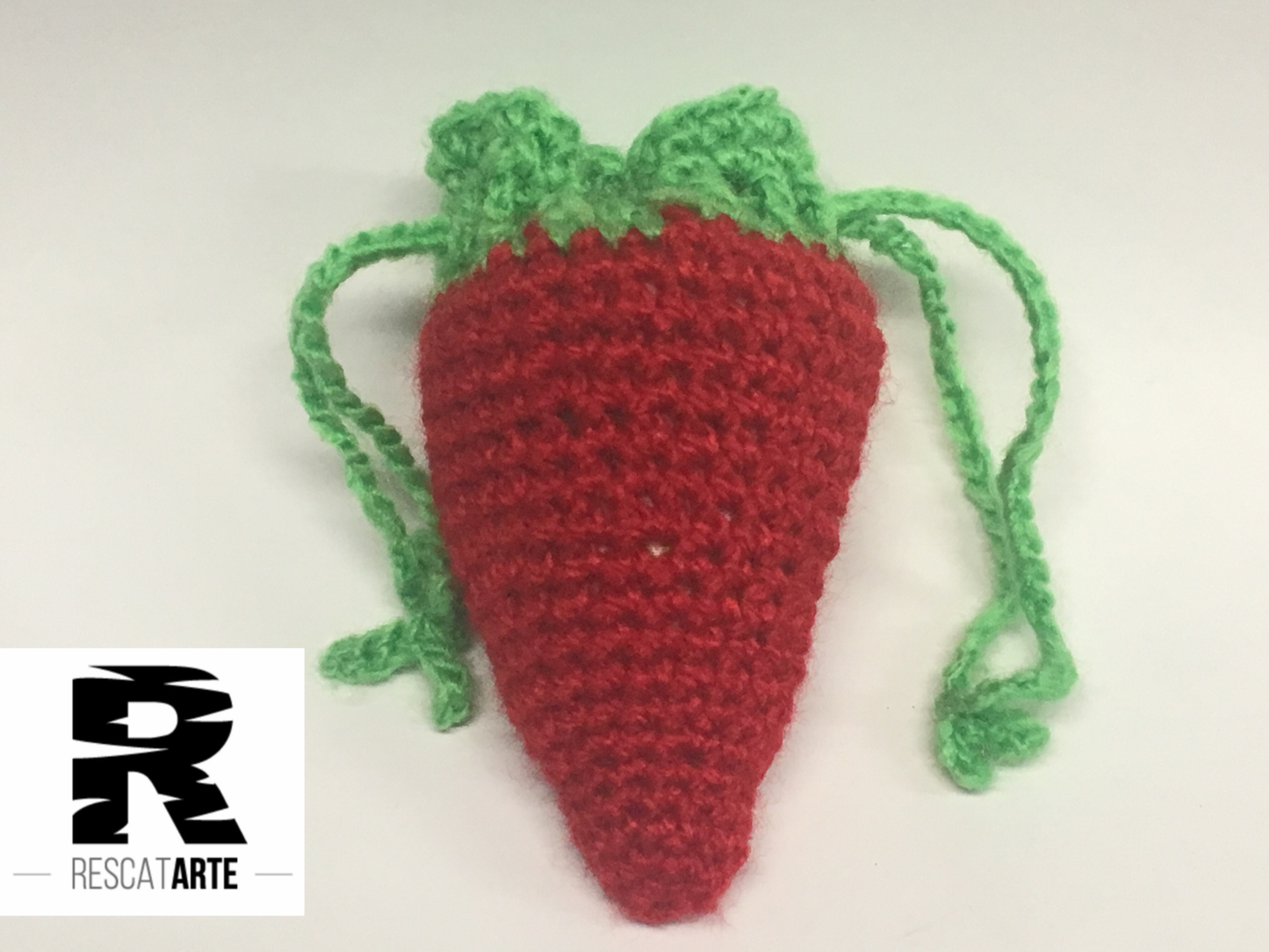Estuche Fresa para Copa Menstrual