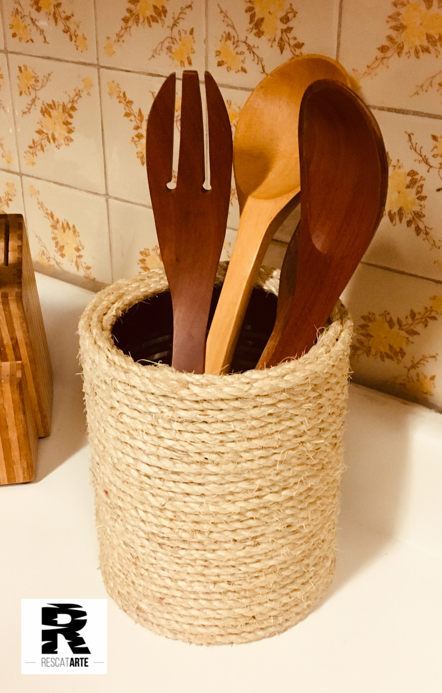 Envase para Utensilios de Cocina