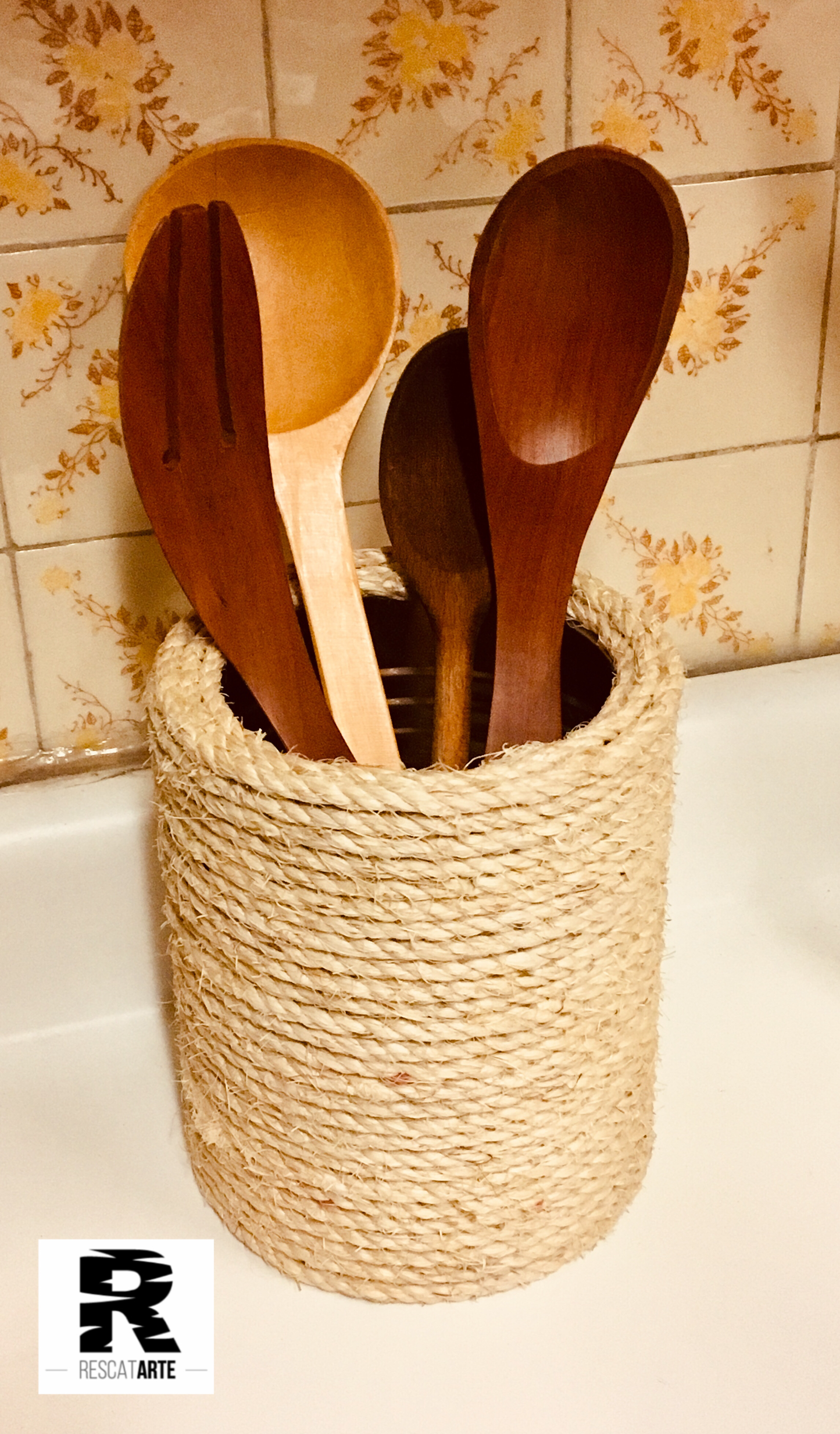 Envase para Utensilios de Cocina